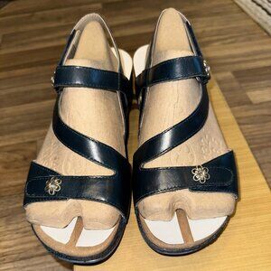 Romika Womens Fidschi 54 Blue Slingback Sandals Shoes Comfort EU 37 US 6 - 6.5